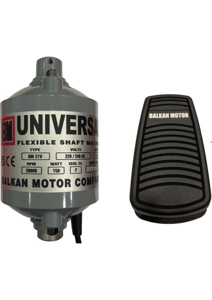 Spiral Motor 20.000 Devir 150W BM21V