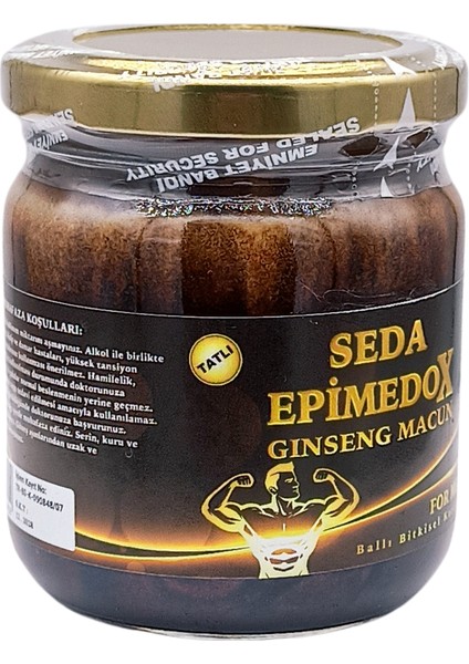 Epimedyumlu Macun Kuvvet Macunu Ginseng Bitkisel Tatlı Macun