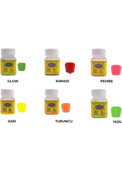3560 Pop Corn Aromalı 1cm 1,9gr Mısır Silikon Yem