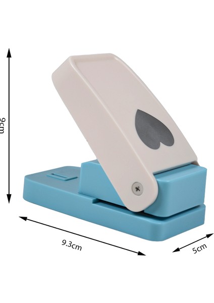 Süper Şekilli Delgeç Kalp 2.5 cm KM5810
