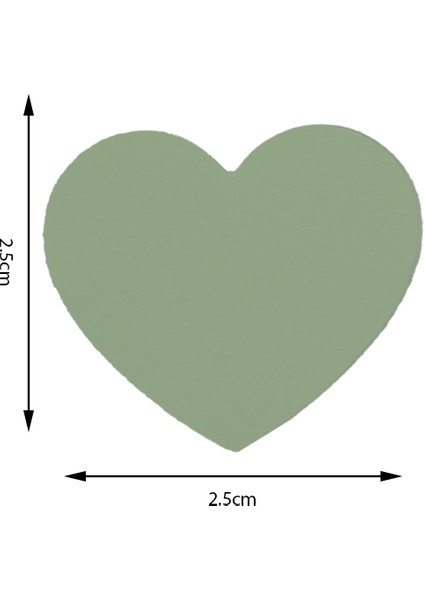 Süper Şekilli Delgeç Kalp 2.5 cm KM5810