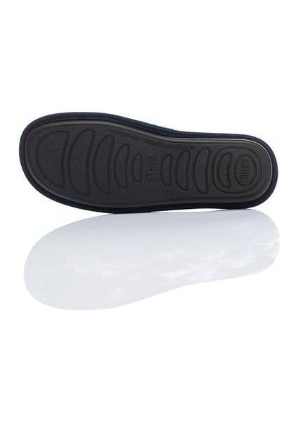 Ekose Erkek Ev Terliği Kahverengi 41/46