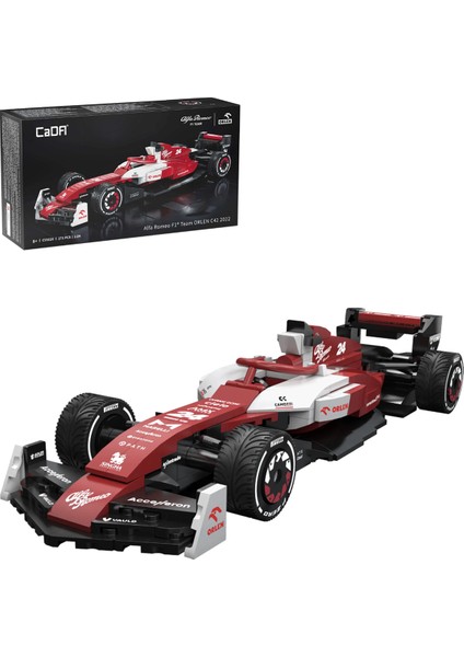 Cada Alfa Romeo F1® Team Orlen C42 1/24 Scale -C55026W (271 Parça) Oyuncak Yapım Seti