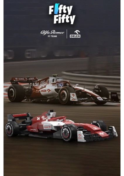 Cada Alfa Romeo F1® Team Orlen C42 1/24 Scale -C55026W (271 Parça) Oyuncak Yapım Seti