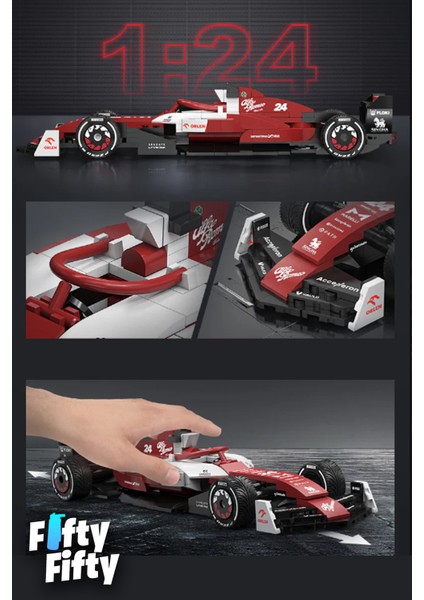 Cada Alfa Romeo F1® Team Orlen C42 1/24 Scale -C55026W (271 Parça) Oyuncak Yapım Seti