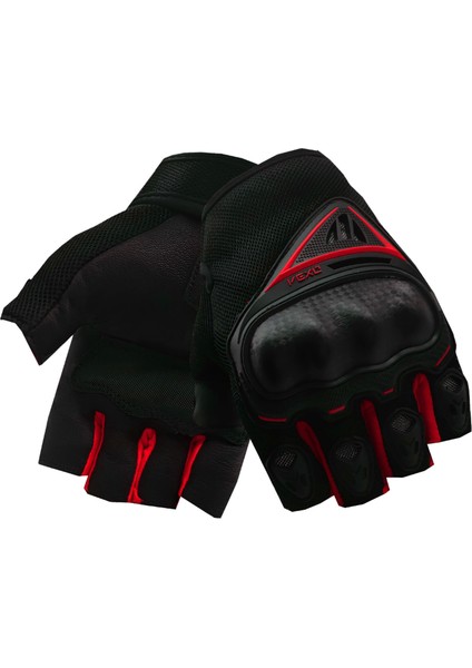 Santa 2 Yazlık Korumalı Eldiven Ayarlanabilir Bilek Bantlı Deri ve Kumaş Malzeme