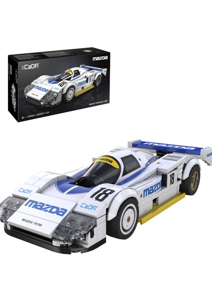 Cada Mazda 787B 1991-C55029W (242 Parça) Oyuncak Yapım Seti