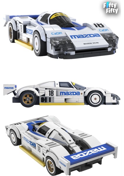 Cada Mazda 787B 1991-C55029W (242 Parça) Oyuncak Yapım Seti modelleri