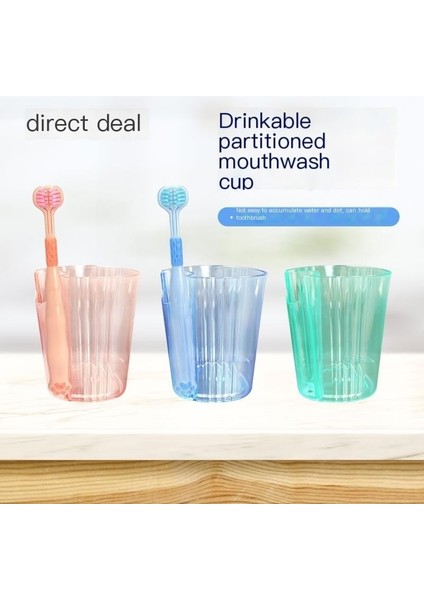 Ev Çiftleri Için Şeffaf Gargara Bardağı Diş Fırçalama Kabı (Yurt Dışından) fırsatları