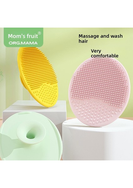Kepeği Gidermek Için Bebek Silikon Şampuan Fırçası ve Yumuşak Kıllı Fırça (Yurt Dışından) fiyatları