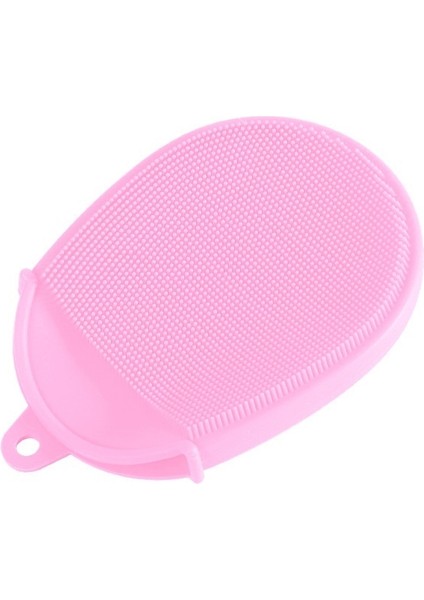 Bebek Silikon Şampuan Fırçası Banyo Masajı Yüz Yıkama Fırçası (Yurt Dışından)