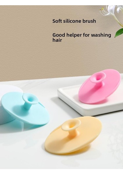 Bebek Şampuanı Fırçası Silikon Banyo Bebek Şampuanı Fırçası (Yurt Dışından)