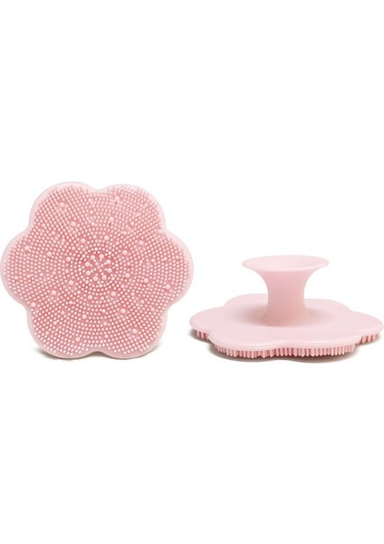 Bebek Silikon Banyo Fırçası Yumuşak Banyo Fırçası Bebek Şampuanı Fırçası (Yurt Dışından)