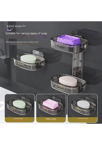 Sabunluk Duvara Monte Ev Tipi Sabunluk Sabun Saklama Kutusu (Yurt Dışından) fırsatları