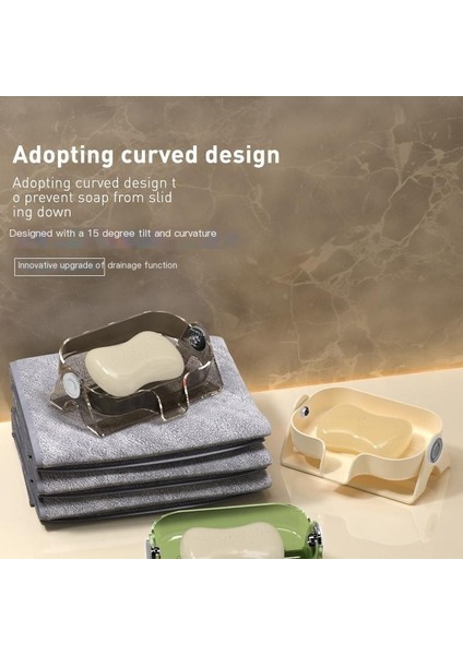 Sabunluk Ev Plastik Şeffaf Sabunluk (Yurt Dışından) fırsatları