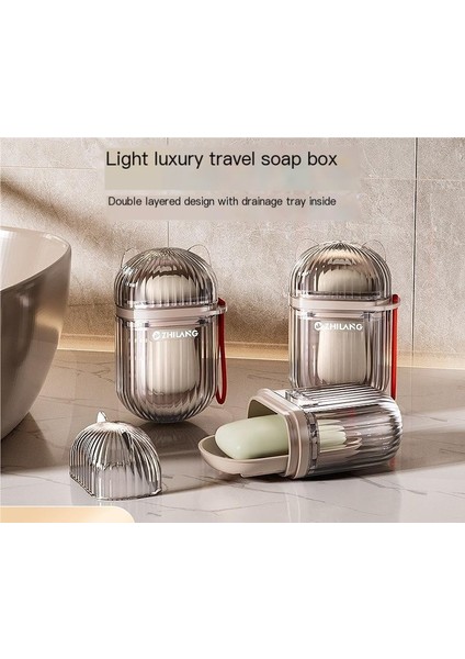 Taşınabilir Seyahat Sabunluk Kapaklı Sabunluk Tutucu (Yurt Dışından) fiyatları