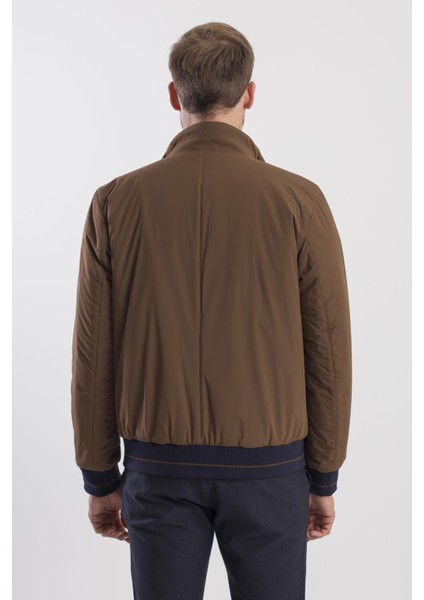 Camel Comfort Fit Dik Yaka Mont fırsatları