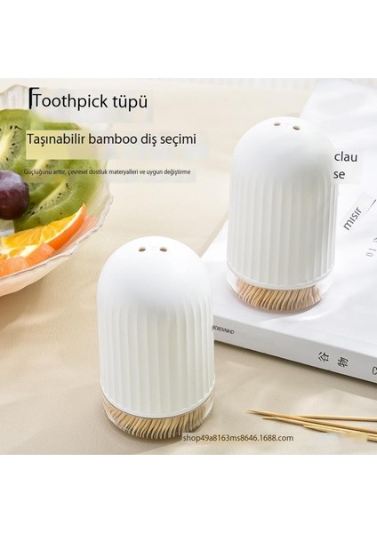 Yaratıcı Kürdan Kutusu High-End Ev Kürdan Kavanozu Kürdan Kovası (Yurt Dışından)