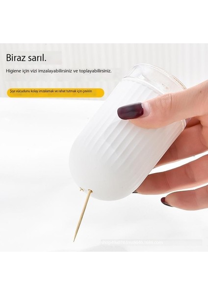 Yaratıcı Kürdan Kutusu High-End Ev Kürdan Kavanozu Kürdan Kovası (Yurt Dışından)