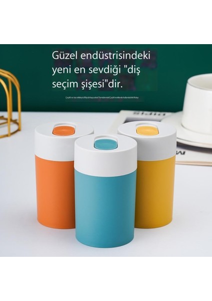 Ev Kürdan Kutusu Restoran Masaüstü Büyük Kapasiteli Kürdan Saklama Kutusu Kompakt Toz Geçirmez ve Nem Geçirmez Itme Kapağı Kürdan Tüpü (Yurt Dışından)