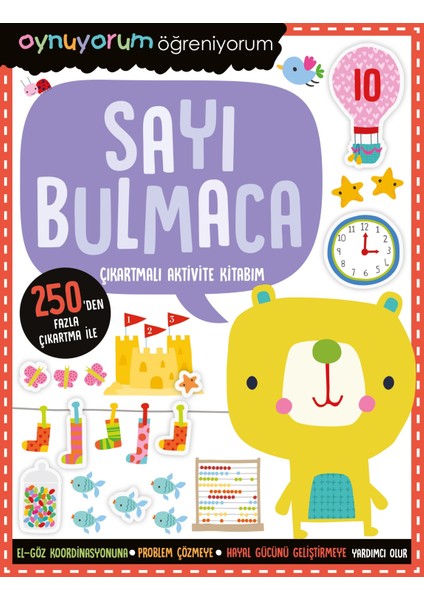 Oynuyorum Öğreniyorum – Sayı Bulmaca / Çıkartmalı Aktivite Kitabım