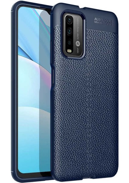 Xiaomi Mi 9t Kılıf Niss Deri Görünümlü Silikon