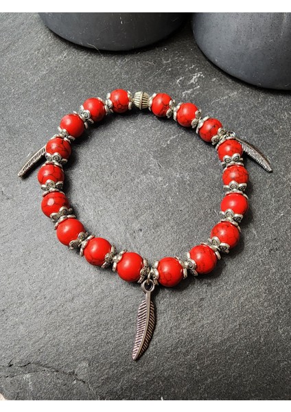 Sıkma Kırmızı Mercan Orjinal Doğal Taş Kadın Bileklik Model-4 / Cilt Güzelliği, Sevgi, Denge, Sağlık fiyatları