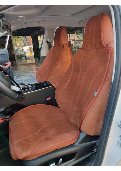 Chery Omoda 5 Pro Araca Özel Koltuk Kılıfı Koruyucu Luvi Serisi 2024-Sonrası Taba