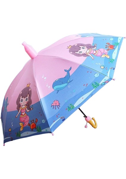 Mocho'nun Yeni Çift Amaçlı Su Geçirmez Çocuk Karikatür Şemsiyesi (Yurt Dışından)
