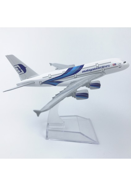 Malaysia Airlines 380 16CM Alaşım Uçak Modeli (Yurt Dışından)