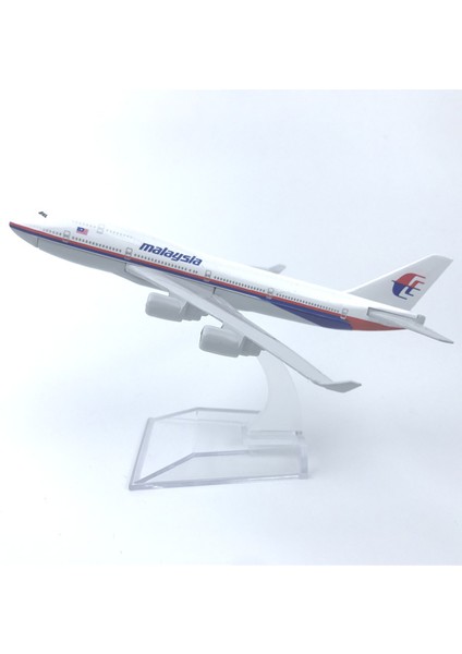 Malaysia 747 16CM Alaşım Uçak Modeli (Yurt Dışından)