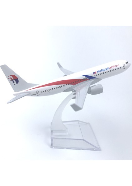 Malaysia 737 16CM Alaşım Uçak Modeli (Yurt Dışından)