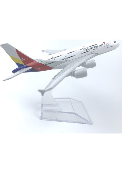 Korean Asiana 380 16CM Alaşım Uçak Modeli (Yurt Dışından)