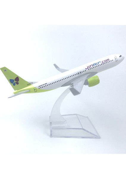 Kore Jin Air 737 Boeing 737 16CM Alaşım Uçak Modeli (Yurt Dışından)