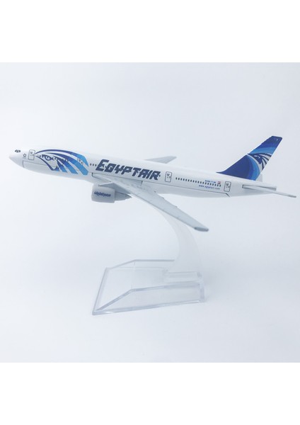 Egyptair Boeing 777 16CM Alaşım Uçak Modeli (Yurt Dışından)