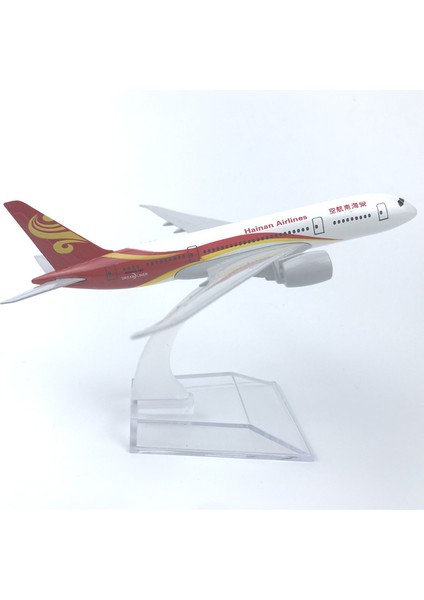 Hainan Airlines Boeing 787 16CM Alaşım Uçak Modeli (Yurt Dışından)