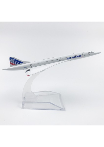 French Concorde 16CM Alaşım Uçak Modeli (Yurt Dışından)