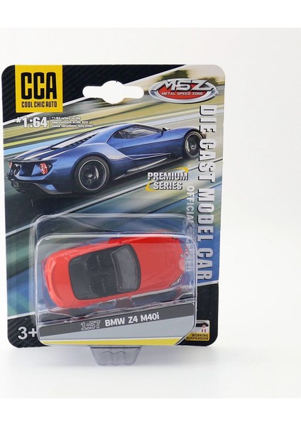 Bmw Z4 M40I Metal Araba Modeli 7cm (Yurt Dışından)