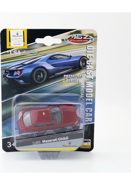 Maserati Ghibli Metal Araba Modeli 7cm (Yurt Dışından)