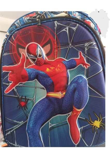 Beslenme Çantalı Ilkokul Çantası Kabartma Modelli