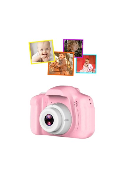 Çocuk Dijital Fotoğraf Makinası 20 Mp Video Kaydedici 2.0 Inç Kamera