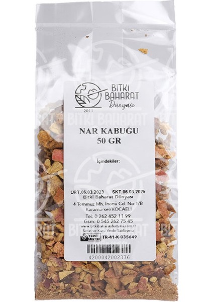 Nar Kabuğu 50 gr