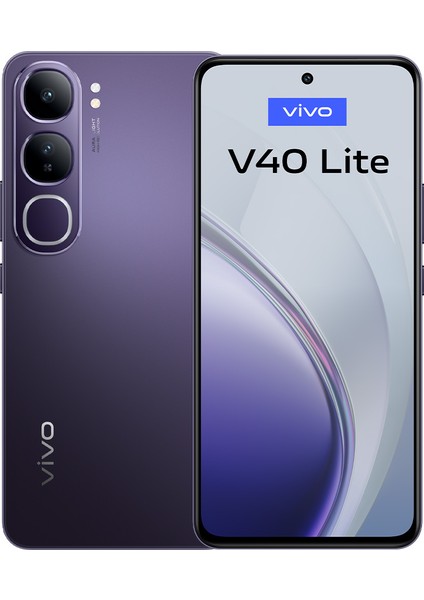 V40 Lite 8gb 256GB Titanyum Mor Siyahı (Vivo Türkiye Garantili)