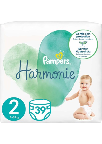 Harmonie Bebek Bezi 2 Beden 39 Adet