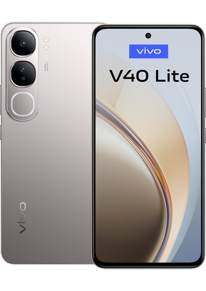 V40 Lite 8gb 256GB Titanyum Grisi (Vivo Türkiye Garantili)