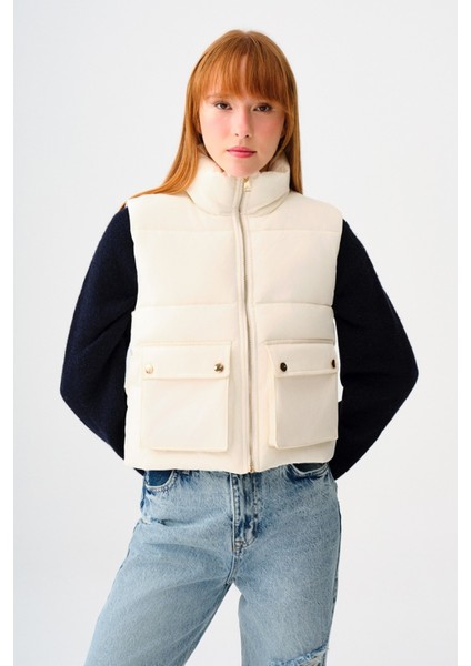 Kadın Yelek LF2036587 LF2036587024