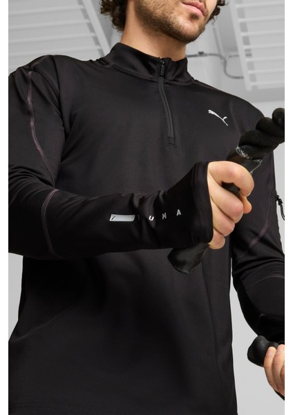 Quarter Zip Erkek Fermuarlı Sweatshirt 52570401 52570401001 fiyatları