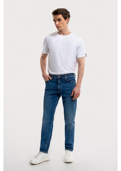 Lukas Mid Wash Erkek Jean Pantolon LF2035689 LF2035689002