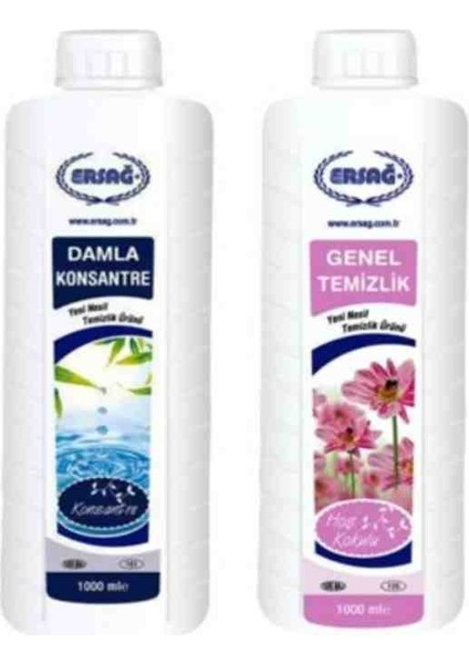 Genel Temizlik + Damla Konsantre 1000 ml