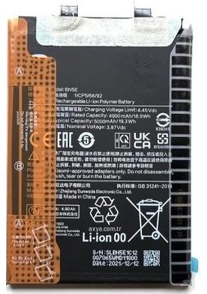 Xiaomi Redmi Note 11 Pro Uyumlu 5000 Mah Batarya